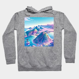 Rio de Janeiro Pão de Açúcar Concept Art Hoodie